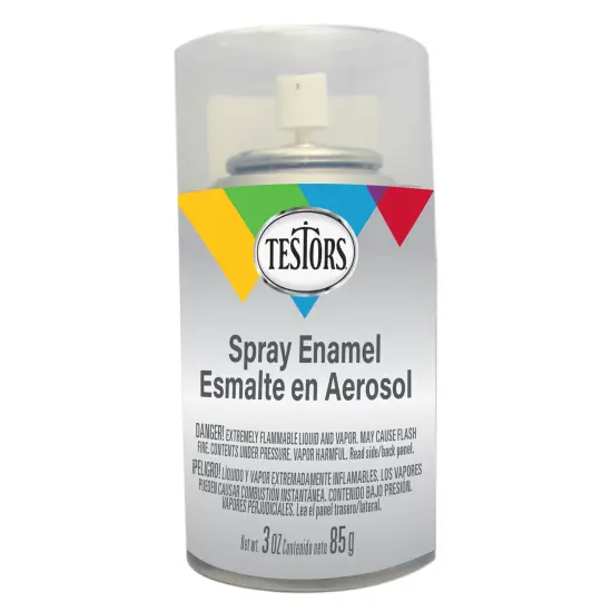 Testors High Gloss Clear Spray Enamel-3oz {1}