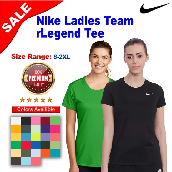 Nike&reg; Ladies Team Legend Tee White {2}