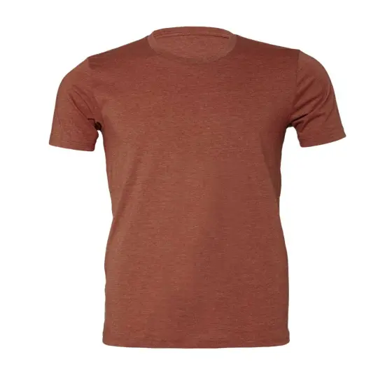 BELLA + CANVAS - CVC Jersey Short Sleeve Crewneck T-Shirt Heather Clay {1}