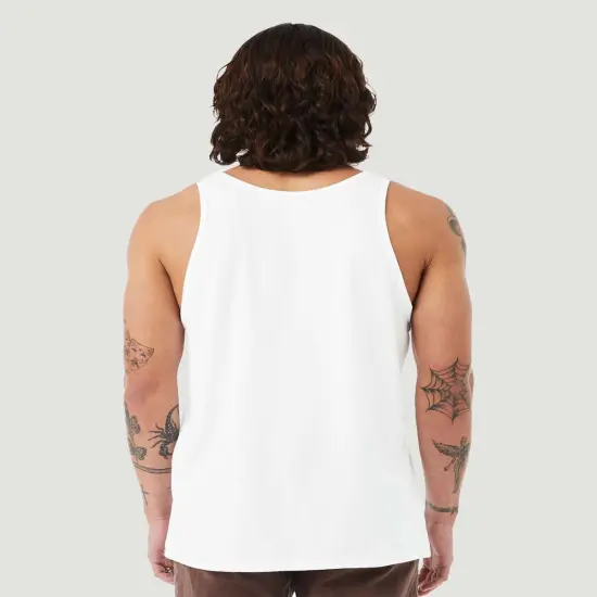 BELLA + CANVAS&reg; Heather CVC Crew Neck Tank Top - 3480CVC Deep Heather {7}