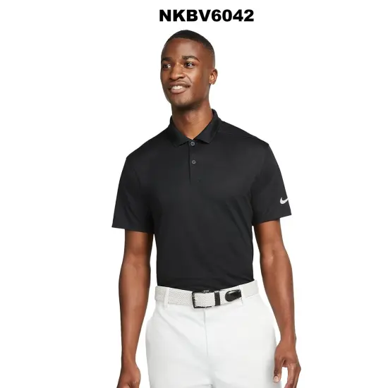 Nike&reg; Dry Essential Solid Polo Black {3}