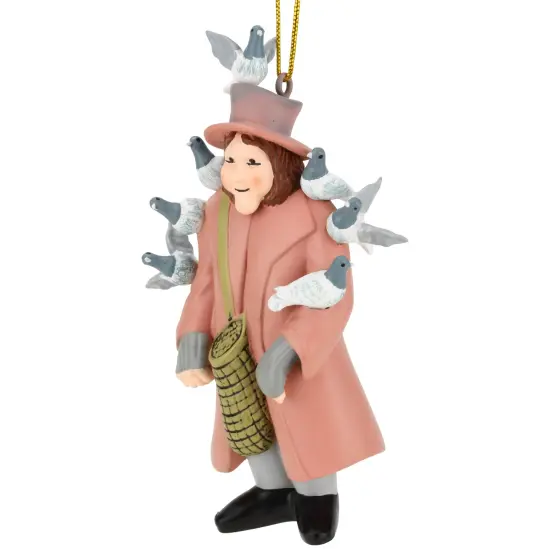 Tree Buddees NYC Central Park Bird Pigeon Lady Christmas Ornament {2}