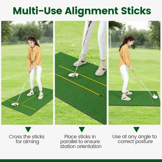 Artificial Turf Grass Practice Mat For Indoors And Outdoors {5}