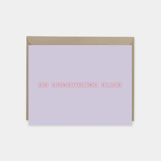Digital Detox Keyboard Card II {4}