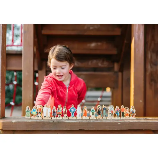 People Around the World Wooden Blocks - Set of 18 - Ages 1+ {2}