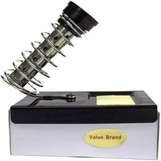 Rainbow Value Soldering Iron Stand, Metal Soldering Iron Holder, Tip Cleaning Sponge {1}