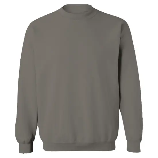 Bayside&reg; Union Made Crewneck Sweatshirt Charcoal {1}