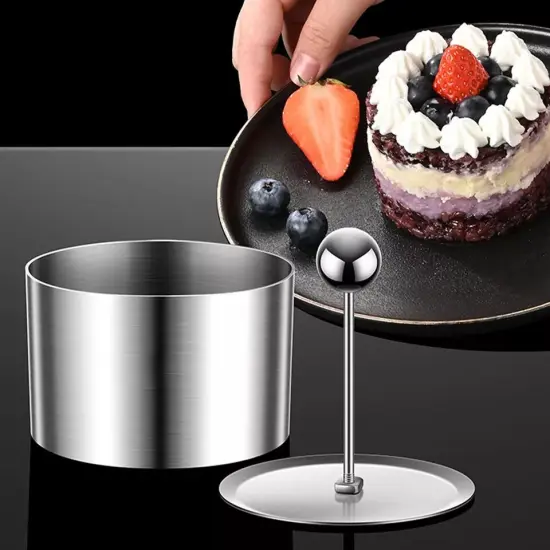 Round Stainless Steel Cake Mousse Mold Ring {3}