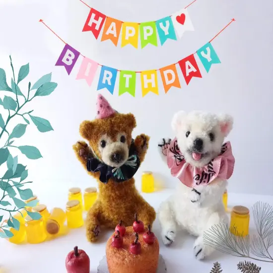 Rainbow Birthday Garland {5}