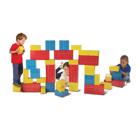 Deluxe Jumbo Cardboard Blocks - 40 Pieces {2}