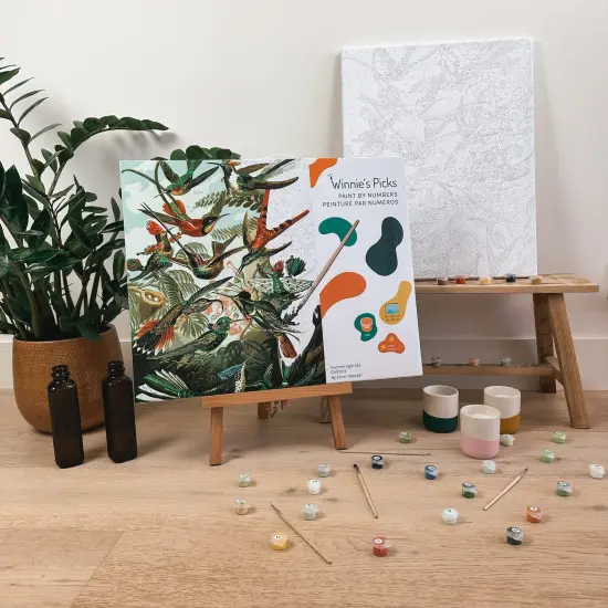 Hummingbirds, by Ernst Haeckel {1}