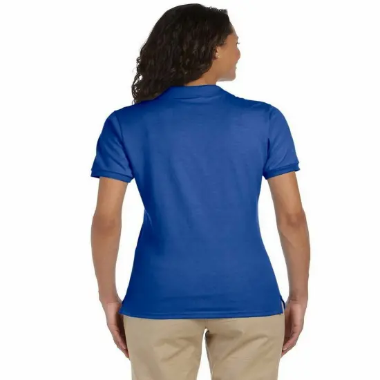 JERZEES&reg; Women's Spotshield Short Sleeve Polo Tee Maroon {4}