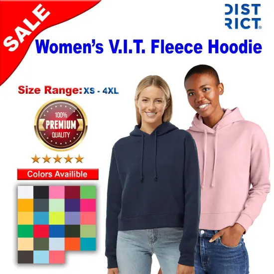 District&reg; Women&rsquo;s V.I.T.Fleece Long Sleeve Hoodie Desert rose {2}