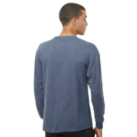 American Apparel&reg; Fine Jersey Crewneck Long Sleeve Tee Royal blue {7}