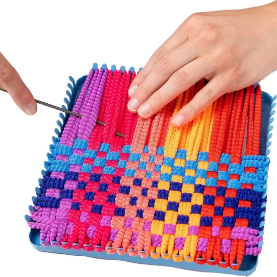 Make Your Own Potholders Weaving Loom Kit Arts and Crafts Kit for Kids Girls and Boys Ages 6 7 8 9 10 11 12 13 Years Old and Up Loom Refill {6}