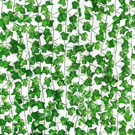Artificial Hanging Plant 81 Feet Silk Ivy Vine Garland Fake Home Garden Decor {1}