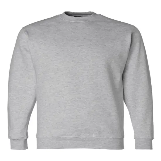 Bayside&reg; USA Made Crewneck Sweatshirt Dark ash {1}