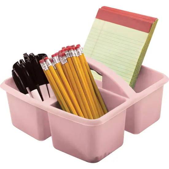 Storage Caddy, Light Pink, Pack of 6 {3}