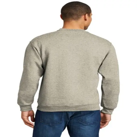JERZEEAS&reg; NuBlend Crewneck Sweatshirt Charcoal grey {7}