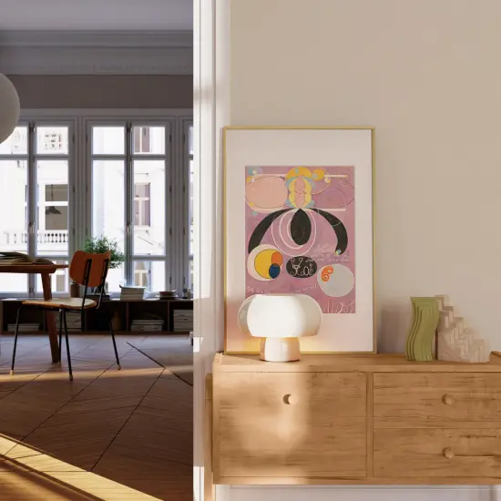 Haus and Hues Aluminum Glass and Matted Picture Frame Silver {5}