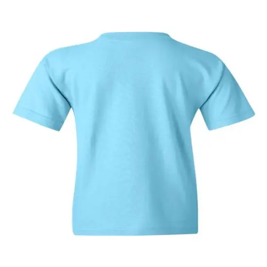 Gildan&reg; Heavy Cotton Youth Crewneck Short Sleeve T-Shirt - 5000B Sky {3}