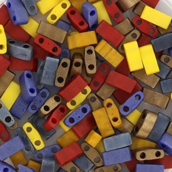 Miyuki Tila Bead Mix - Festival, 7 grams {1}