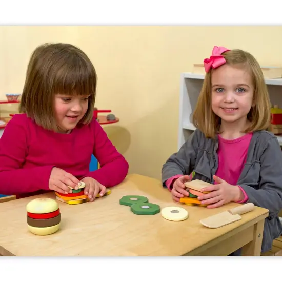 Sandwich-Making Wooden Play Food Set {2}