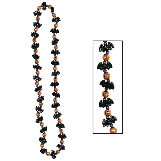 Beistle - Bat Beads - 36" - 12 Pack {1}