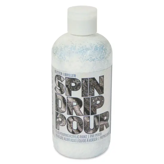 FolkArt Drizzle Acrylic Pouring Paint - Disco Dust Glitter, 266 ml {1}