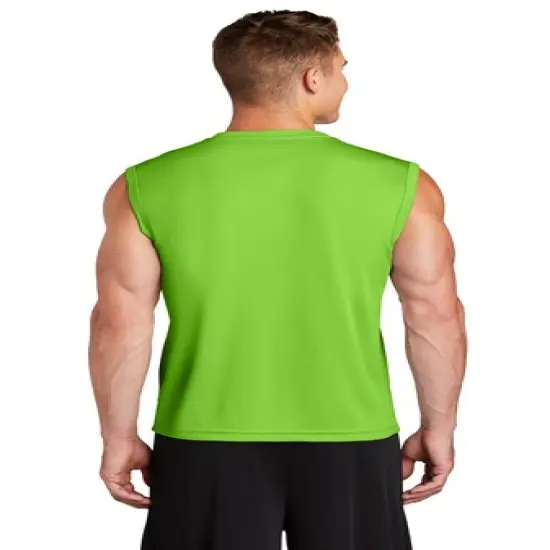Sport-Tek&reg; Sleeveless PosiCharge Competitor Tee Black {6}
