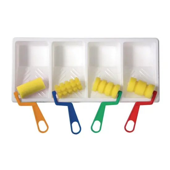 Kaplan Early Learning Company Dip and Dab Sponge Painting Class Kit {3}