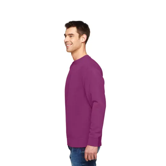 Bayside&reg; USA Made Crewneck Sweatshirt Caramel brown {6}