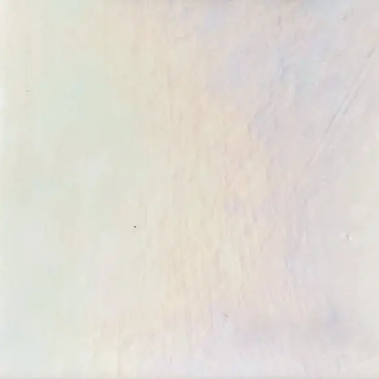 Wissmach COE 96-03L White Opaque Luminescent Fusible Glass Sheet {1}