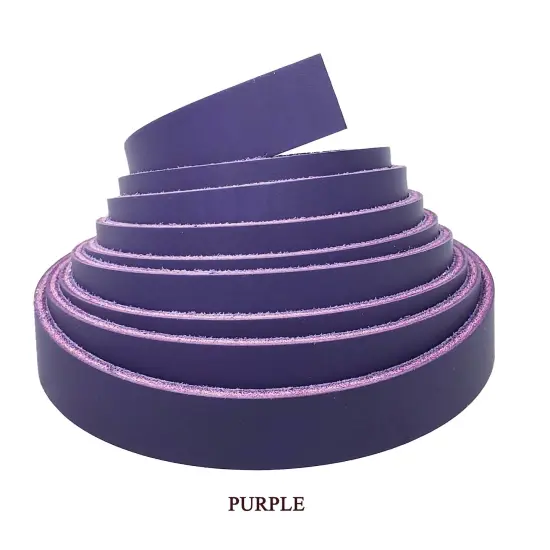 5/8 Inch Leather Strips Latigo 6-7oz (2.4 - 2.8 mm) up to 96" Long - Belts - Collars - Leashes - Purse Straps - Guitar Straps - Hat Bands {5}