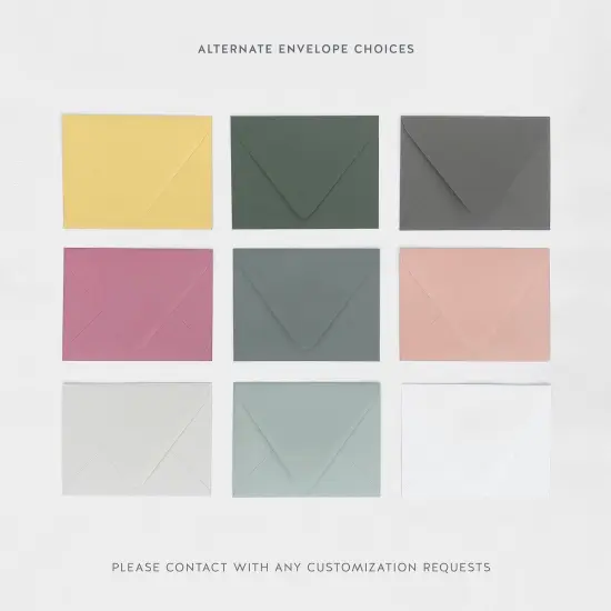 Navy & Cream Color Block Card,Modern {3}