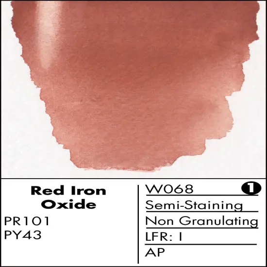 Grumbacher Finest&trade; Watercolor Red Iron Oxide {2}