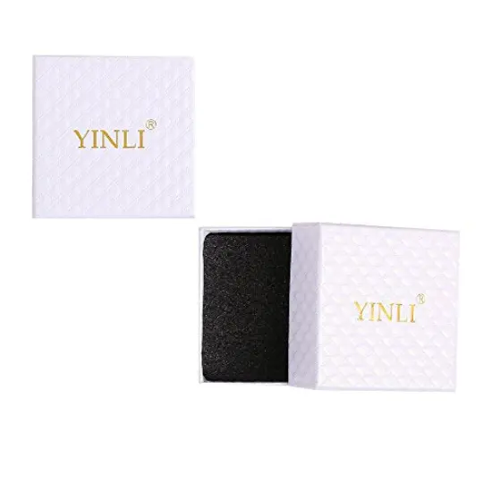 Austrian Cut Crystal Rhinestone Pierced Wedding Bridal Teardrop Drop Dangle Earrings (pierced-white) {3}