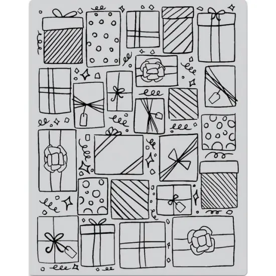 Hero Arts Cling Stamp Flower Shop Background A2 size {1}