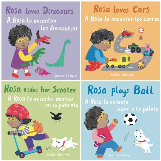 All About Rosa Board Books, Set of 4 {1}