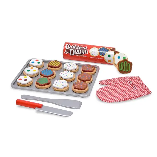 Slice and Bake Cookie Set - Wooden Play Food {3}