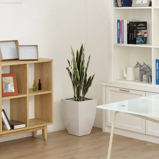 36-Inch Artificial Sansevieria Snake Plant | Faux Indoor Plant for Home and Office D&eacute;cor | Low Maintenance and Stylish | Floral Home by Artificial Flowers {2}