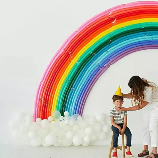 200pcs Party Long Animal Tying Making Balloons Twist Latex Balloon DIY Decor {3}