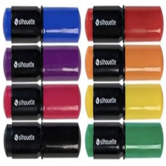 Silhouette Sketch Pens 8 Pack Basic Colors SILH-PEN-START-3T-B {5}