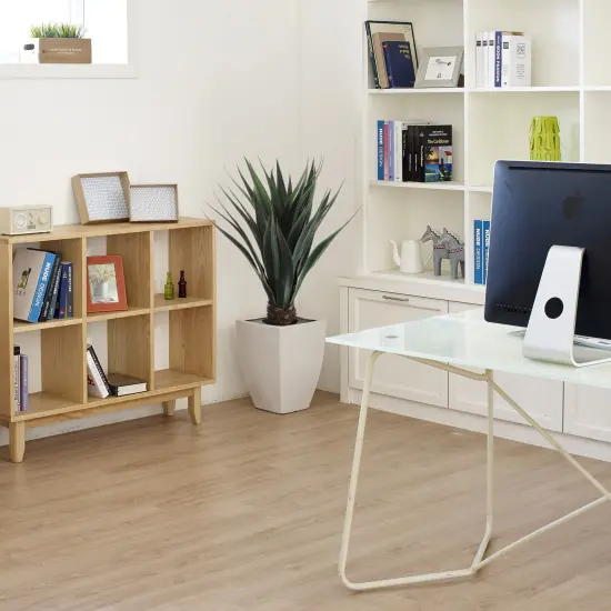 30-Inch Artificial Agave Plant in Stylish Pot | Lifelike Faux Greenery for Indoor & Outdoor D&eacute;cor | Low Maintenance & Realistic Design | Floral Home by Artificial Flowers {1}