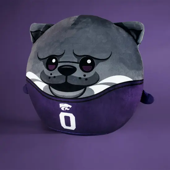 Sleep Squad Kansas State Wildcats Willie the Wildcat 12" Mascot Kiri Cloud Plushie {6}
