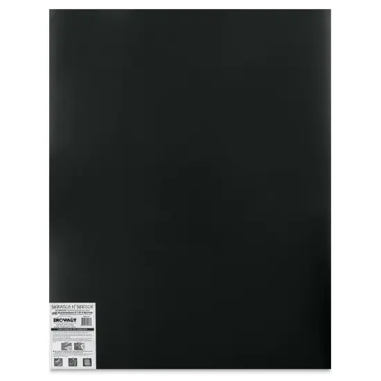 Inovart Skratch N' Sketch Scratchboards - 22" x 28", Pkg of 12 {1}