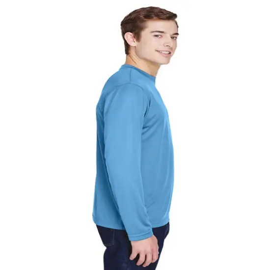 Team&reg; Men's Zone Performance Long-Sleeve T-Shirt Sport Forest {5}