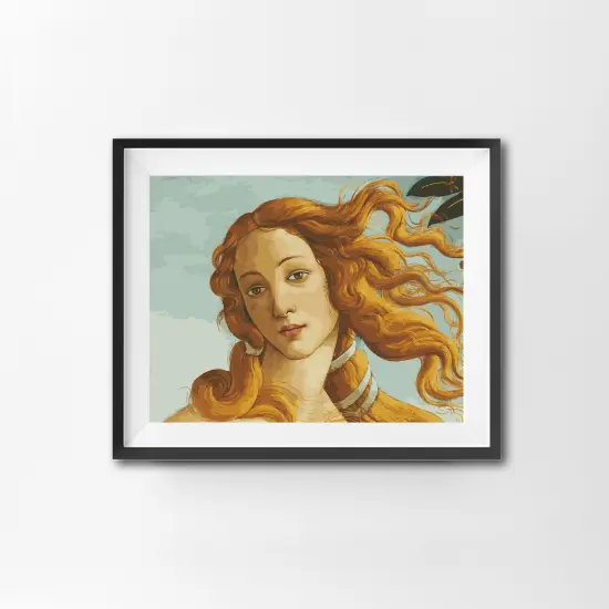 The birth of Venus, by Sandro Botticelli {2}