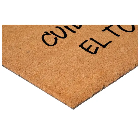 Cuidado Con El Toxico Spanish Doormat {5}