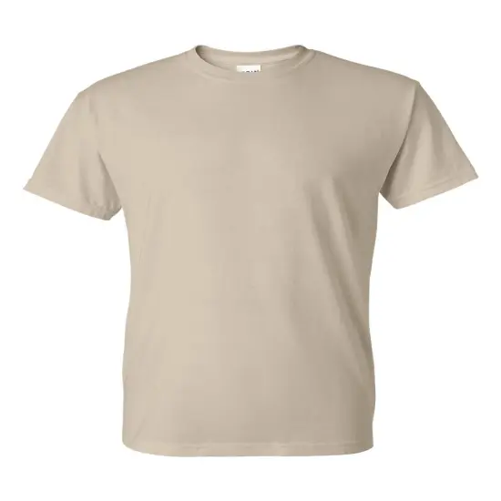 Gildan&reg; DryBlend Crewneck Short Sleeve T-Shirt Sand {2}